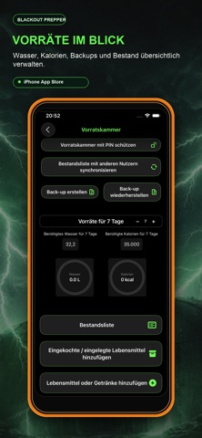 Blackout Prepper: App-Store-Screenshot 2